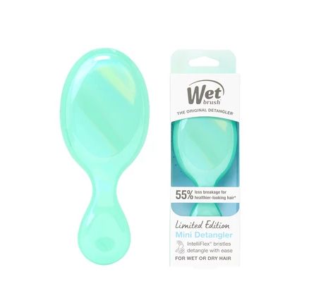 แปรงหวีผมทรงรี รุ่น ORIGINAL DETANGLER IRIDESCENCE ICON(สีเขียวแบบมินิ)
